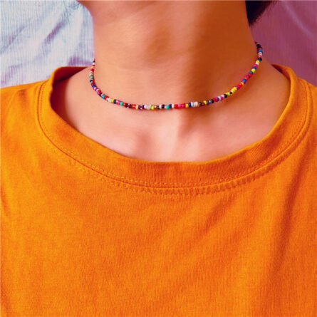 Seaside Queen Shell Choker Necklace - Image 11