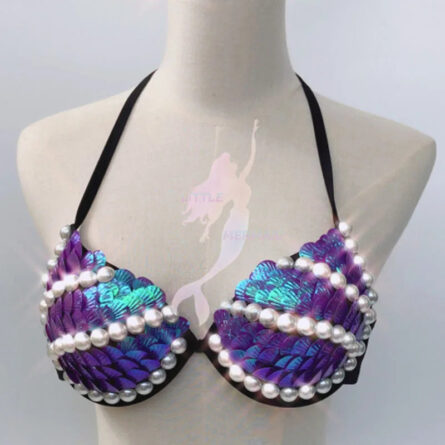 Celestial Sea Goddess Mermaid Bikini Top – Bild 2