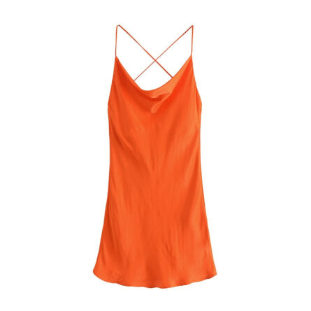 Forever Summer Satin Dress - Image 15