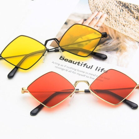 Irregular Vintage Small Frame UV400 Womens Sunglasses – Bild 2