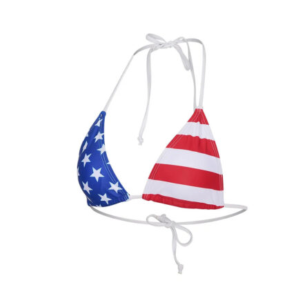 Stunning American Flag Bikini Top - Image 21