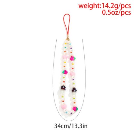 Trending Pearl Deluxe Mobile Phone Strap Phone Case Hanging Cord - Image 9