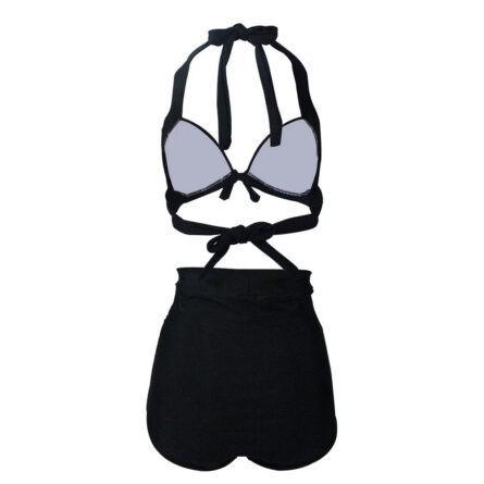 Retro Queen Halter High Waist Bikini - Image 24