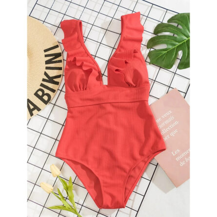 Lush Sea One Piece Ruffle Swimsuit - Image 20
