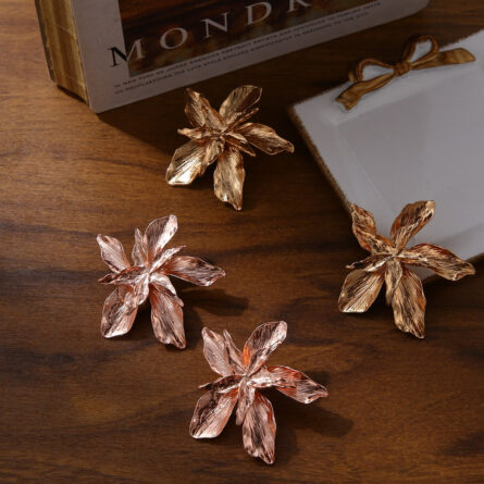 Riviera Queen Flower Earrings - Image 3
