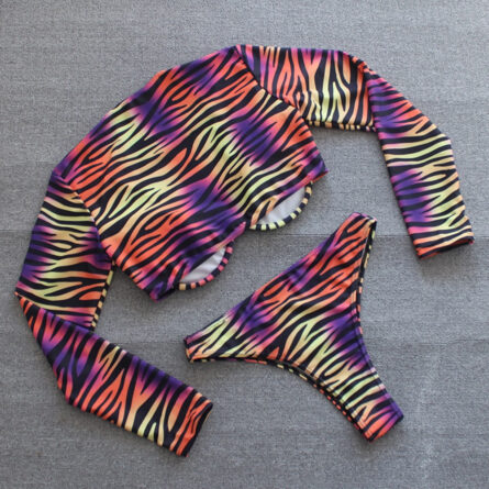 Wild Thing Sexy Long Sleeve Bikini – Bild 13