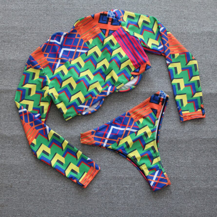 Wild Thing Sexy Long Sleeve Bikini – Bild 10