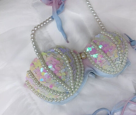 Enchanted Reef Queen Glitter Mermaid Bikini - Image 17