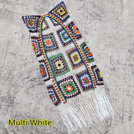 Rainbow Dreams Crochet Bikini Cover Up Set - Image 3