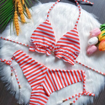 Seaside Stripes Bikini - Image 2