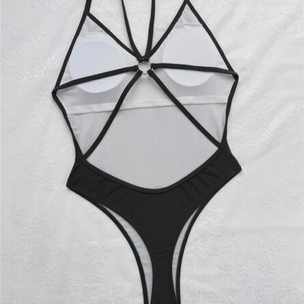 Bahamas Backless Strappy Thong Swimsuit - Image 38