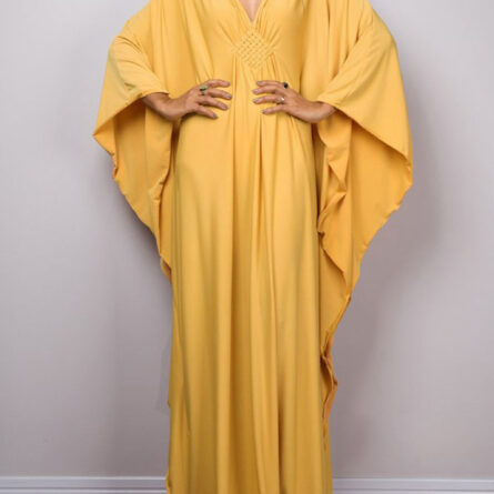 Athena Loose Maxi Kaftan Tunic Beach Cover Up - Image 5