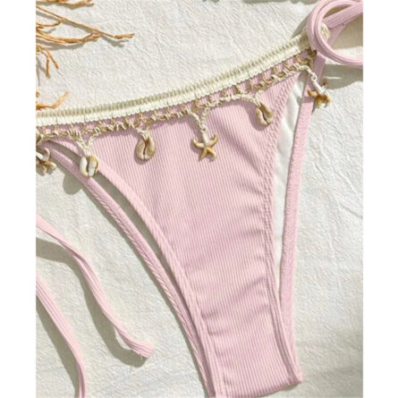 Seashell Love Halter Bikini - Image 26