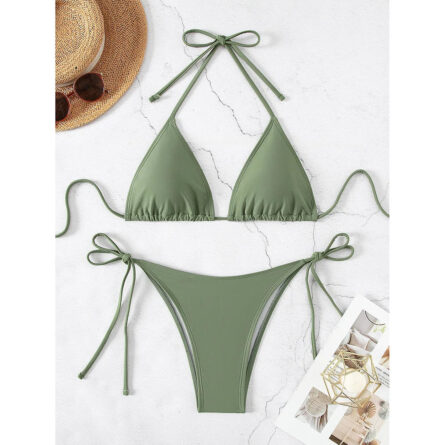 Island Escape Halter Brazilian Bikini - Image 56