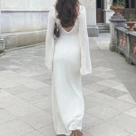 Bora Bora Bliss Knit Dress Beach Cover Up - Image 15