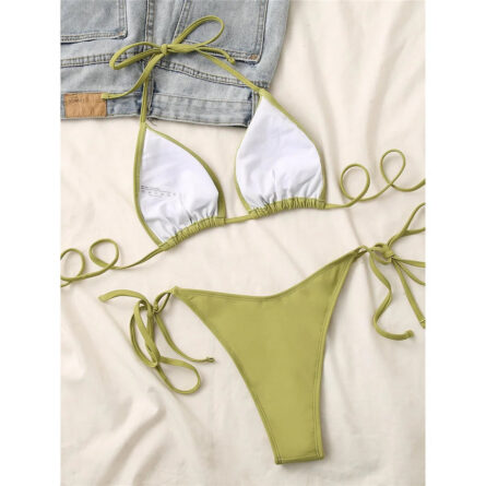 Island Escape Halter Brazilian Bikini - Image 54