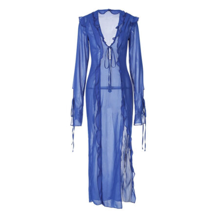 Breezy Oasis Beach Maxi Dress - Image 5