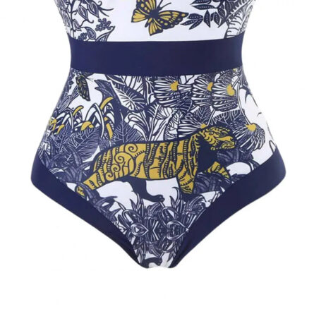 Palm Paradise Swimsuit & Beach Cover Up Sarong Set - Image 23