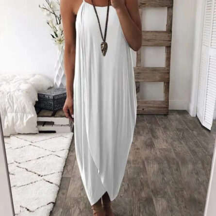 Effortless Flow Slit Maxi Dress - Image 16