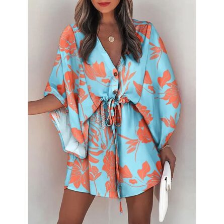 Sunset and Swim Casual Beach Dress Swimsuit Cover Up – Bild 5