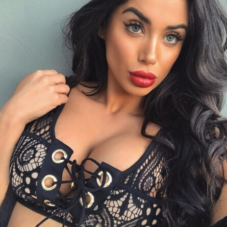 Lush Lace Goddess High Waist Bikini Black - Image 6