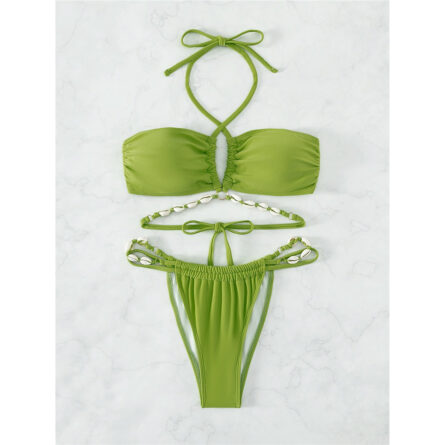 Sexy Seashell Dreams Wrap Around Strappy Bikini – Bild 5
