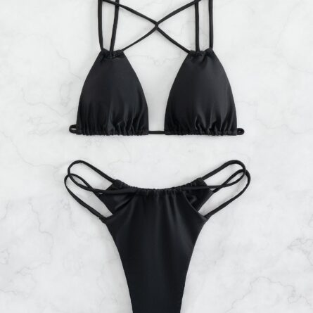 Riviera Strappy Bandage Micro Bikini – Bild 27