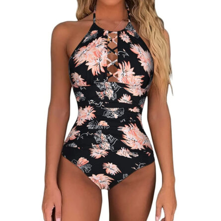 Gorgeous DD+ Halter One Piece Swimsuit – Bild 20