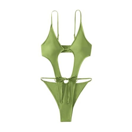 Ibiza High Cut Cut Out Swimsuit - Image 9