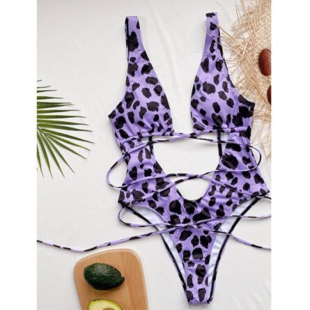Hailey Strappy Waist Cut Out Swimsuit - Image 12