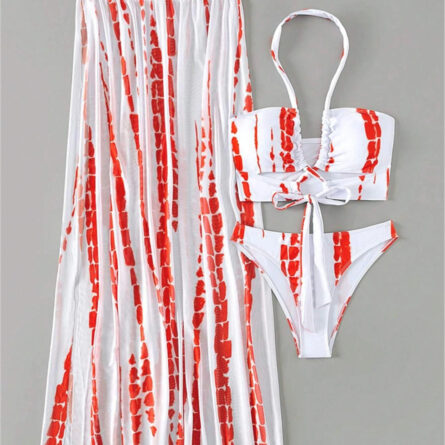 Bahamas Vacation 3 Piece Cover Up Skirt Set - Image 14