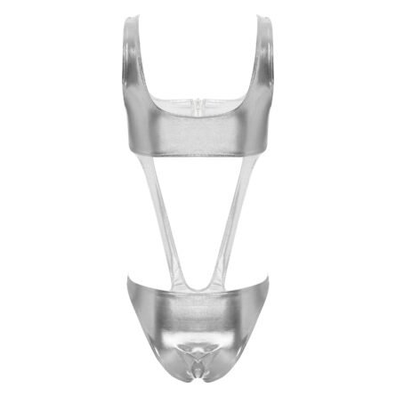 Celestial Goddess Harness Metallic Cut Out Swimsuit Monokini - Image 31