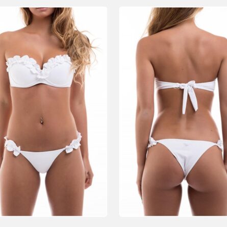 Mediterranean Bandeau Push-up Bikini – Bild 15