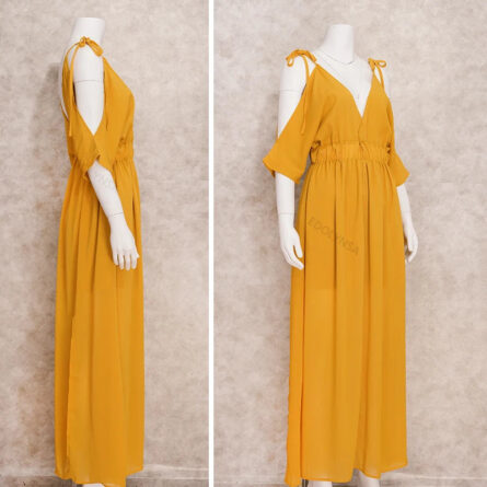 Boho Summer Chiffon V-Neck Tunic Dress - Image 24