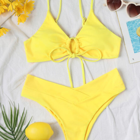 Olivia Middle Strap Two Piece Bikini – Bild 9
