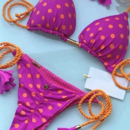 Wave Babe Triangle Scrunch Butt Brazilian Bikini – Bild 22