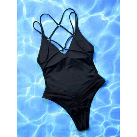 Stunning Leopard Open Back One Piece Swimsuit - Image 43