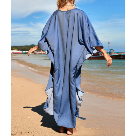 Athena Loose Maxi Kaftan Tunic Beach Cover Up - Image 26