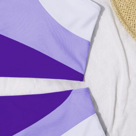 Sarah Pink Colorblock High Waist Bikini – Bild 26