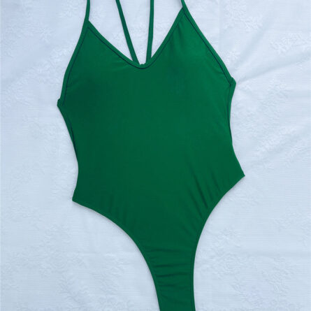Bahamas Backless Strappy Thong Swimsuit - Image 39
