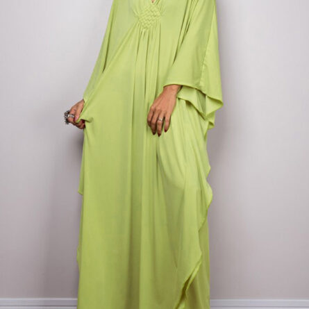 Athena Loose Maxi Kaftan Tunic Beach Cover Up - Image 2