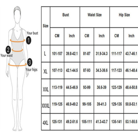 Pink Curves Stunning Plus Size High Waist Bikini – Bild 6