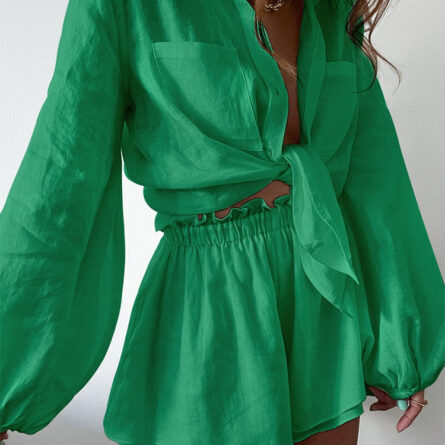 Boho Chic Bliss Summer Shorts Set - Image 12