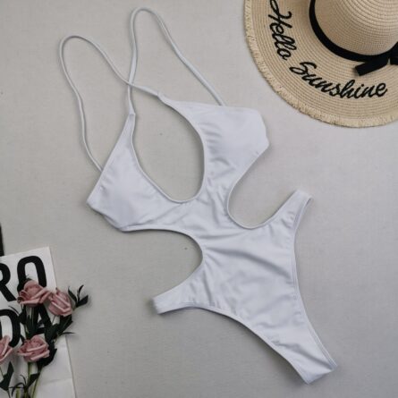Bahamas Hollow Out One Piece Swimsuit - Image 16