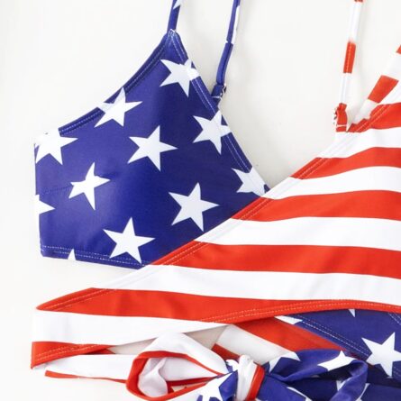 Freedom's Finest American Flag Bikini Set - Image 4