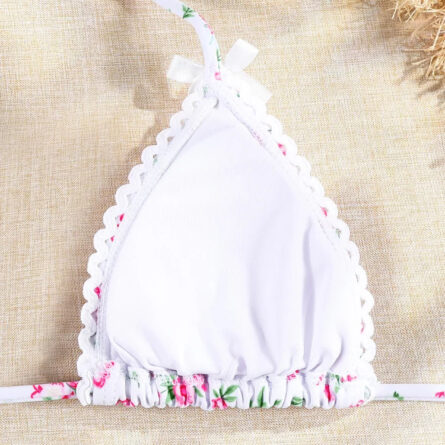 Blossom Delight Floral Bow Bikini Set – Bild 13