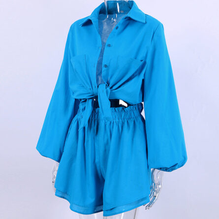 Boho Chic Bliss Summer Shorts Set - Image 24