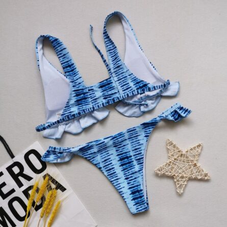 Pure Paradise Ruffle Frill Bikini Set – Bild 6