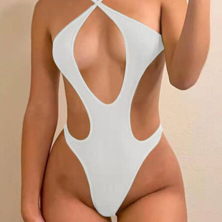 Pure Seduction String Out One Piece Swimsuit Monokini - Image 14