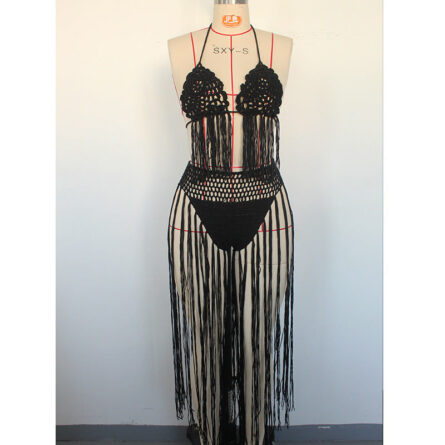 Seaside Stunner Two Piece Knit Crochet Bikini Set – Bild 37